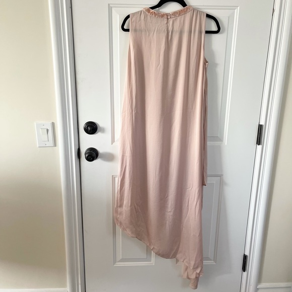 BCBG MaxAzria dusty pink asymmetrical dress - Picture 3 of 4